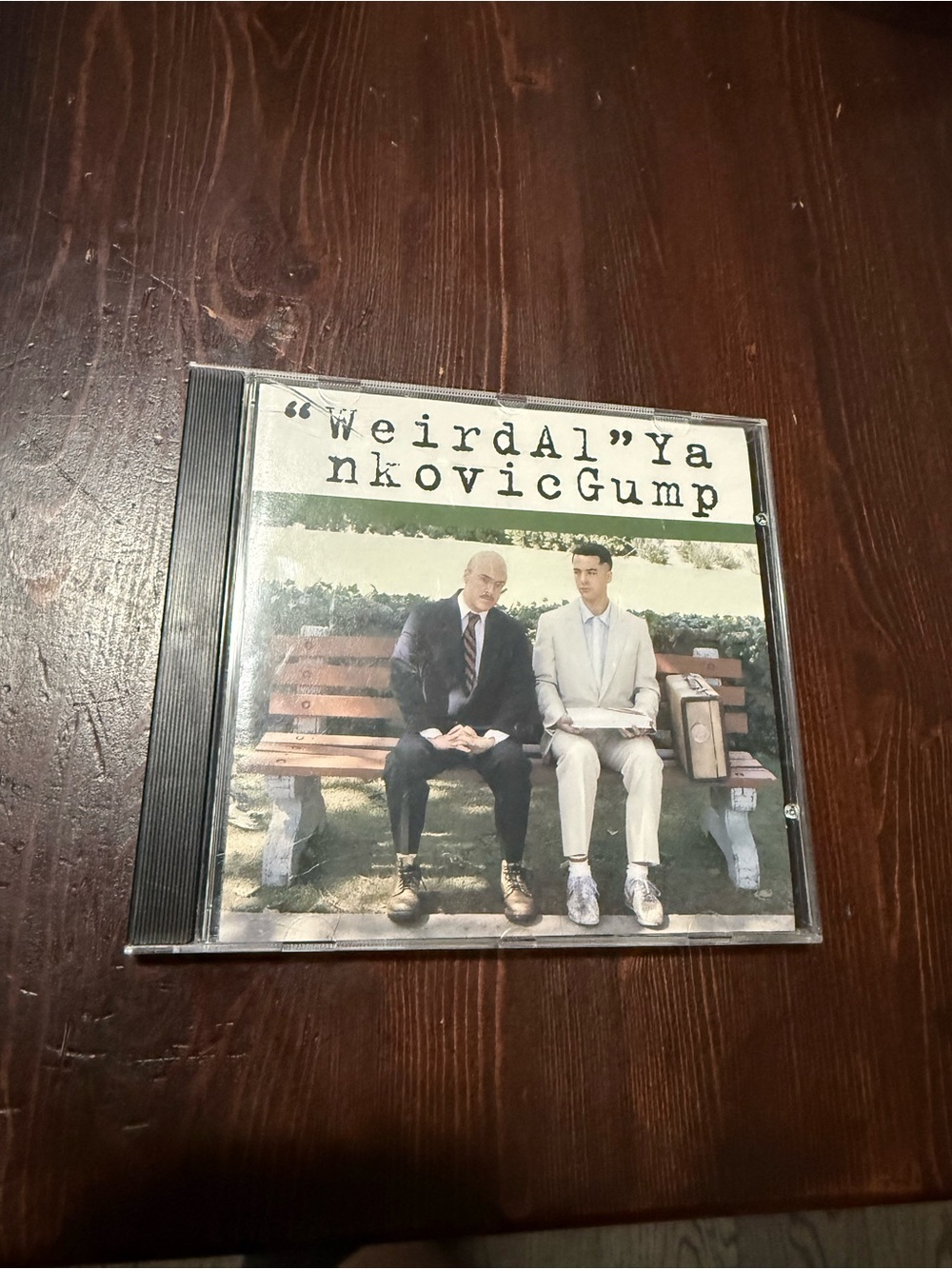 Gump Soundtrack CD "Weird Al" Yankovic Gump Parody Cover - Multicolor